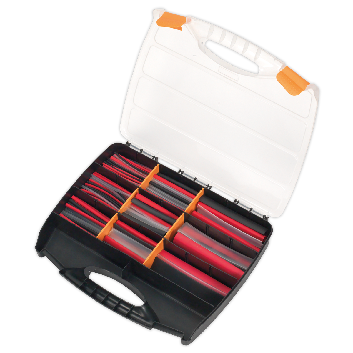 Adhesive Lined Heat Shrink Tubing Assortment 100 & 150mm 261pc - Mixed Colours