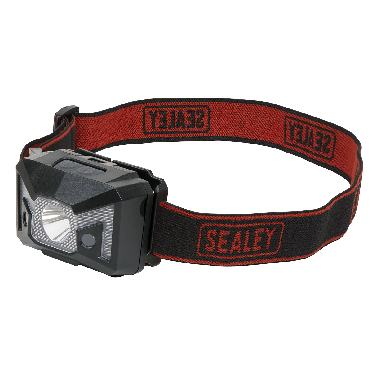 Head Torch with Auto-Sensor 3W SMD & 2 Red LED