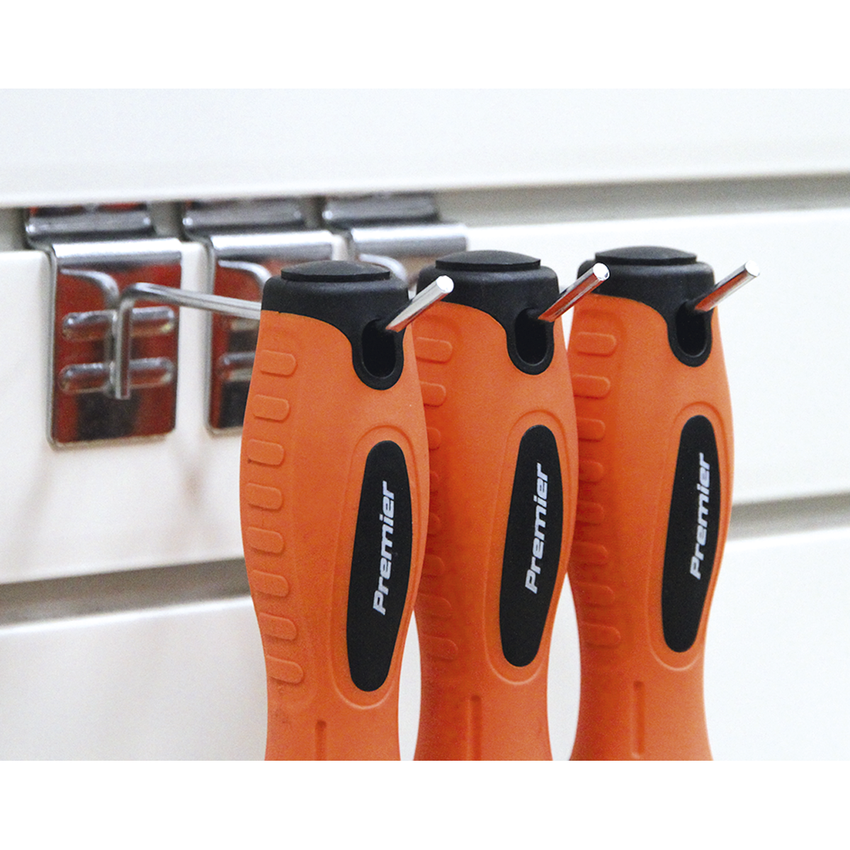 Premier Screwdriver Set 8pc - Hi-Vis Orange