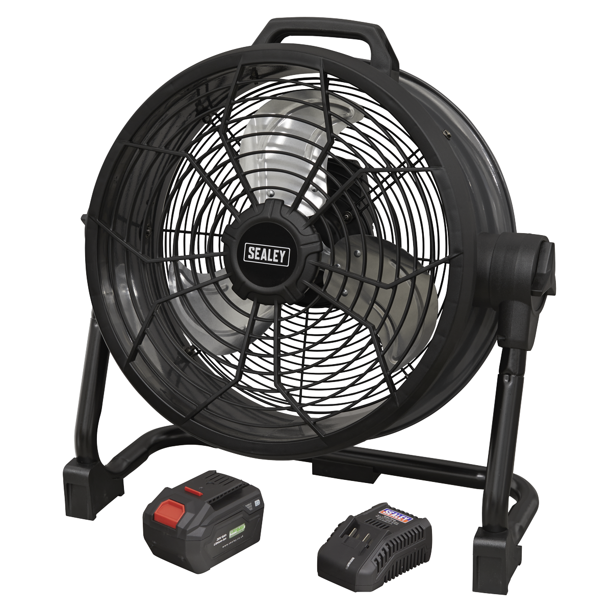 SV20 Series 16" 2-in-1 Cordless/Corded High Velocity Drum Fan Kit 20V
