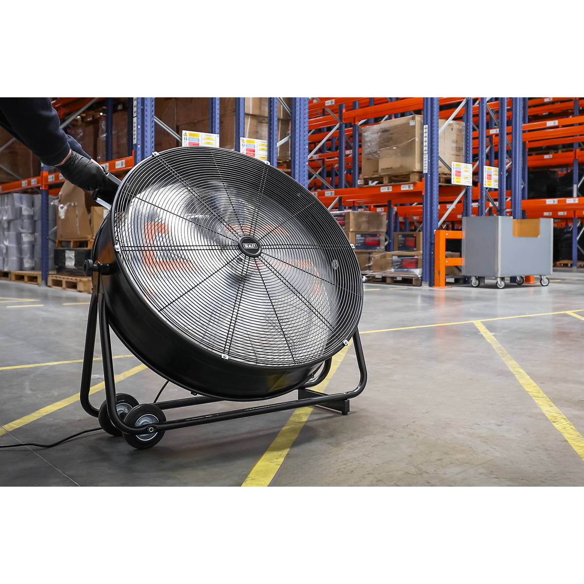 Industrial High Velocity Drum Fan 30" 230V