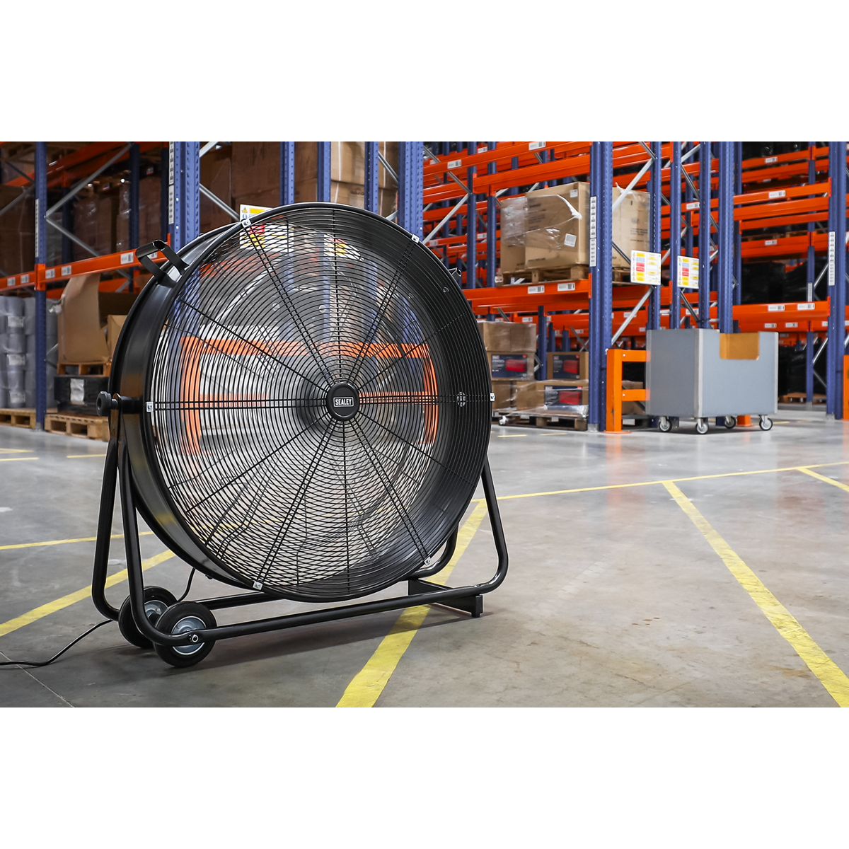 Industrial High Velocity Drum Fan 30" 230V