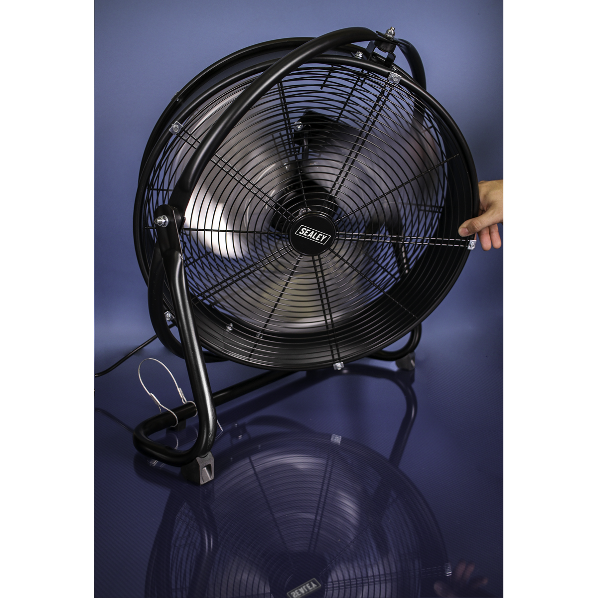 Industrial High Velocity Orbital Drum Fan 230V