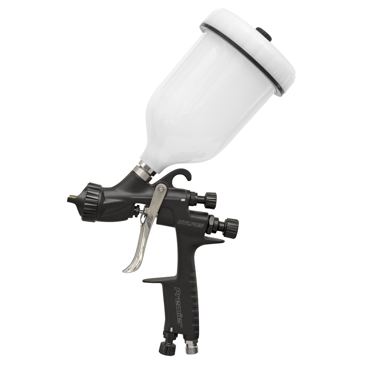 Premier Professional HVLP Gravity Feed Spray Gun 1.3mm Set-Up