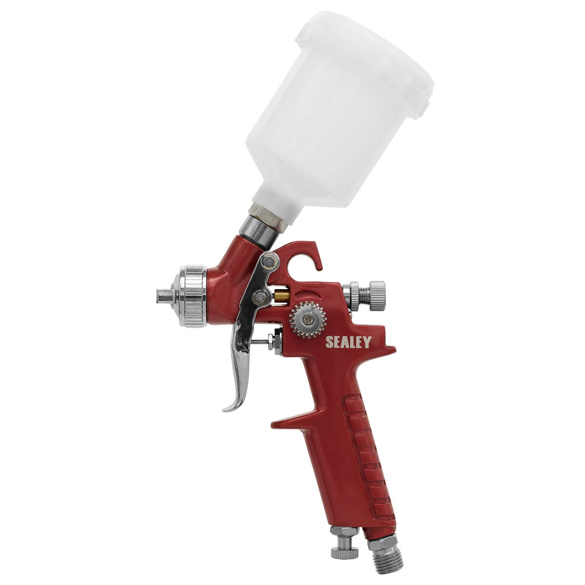 Workshop Series HVLP Gravity Feed Touch-Up Spray Gun 0.8mm Set-Up
