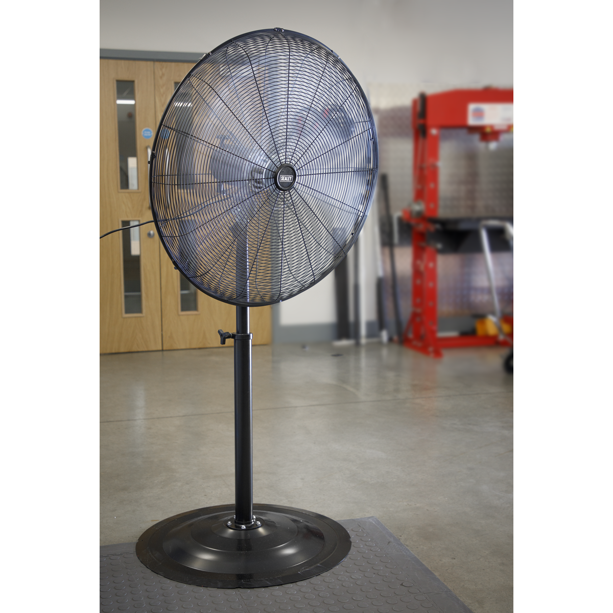 Industrial High Velocity Oscillating Pedestal Fan 30" 230V