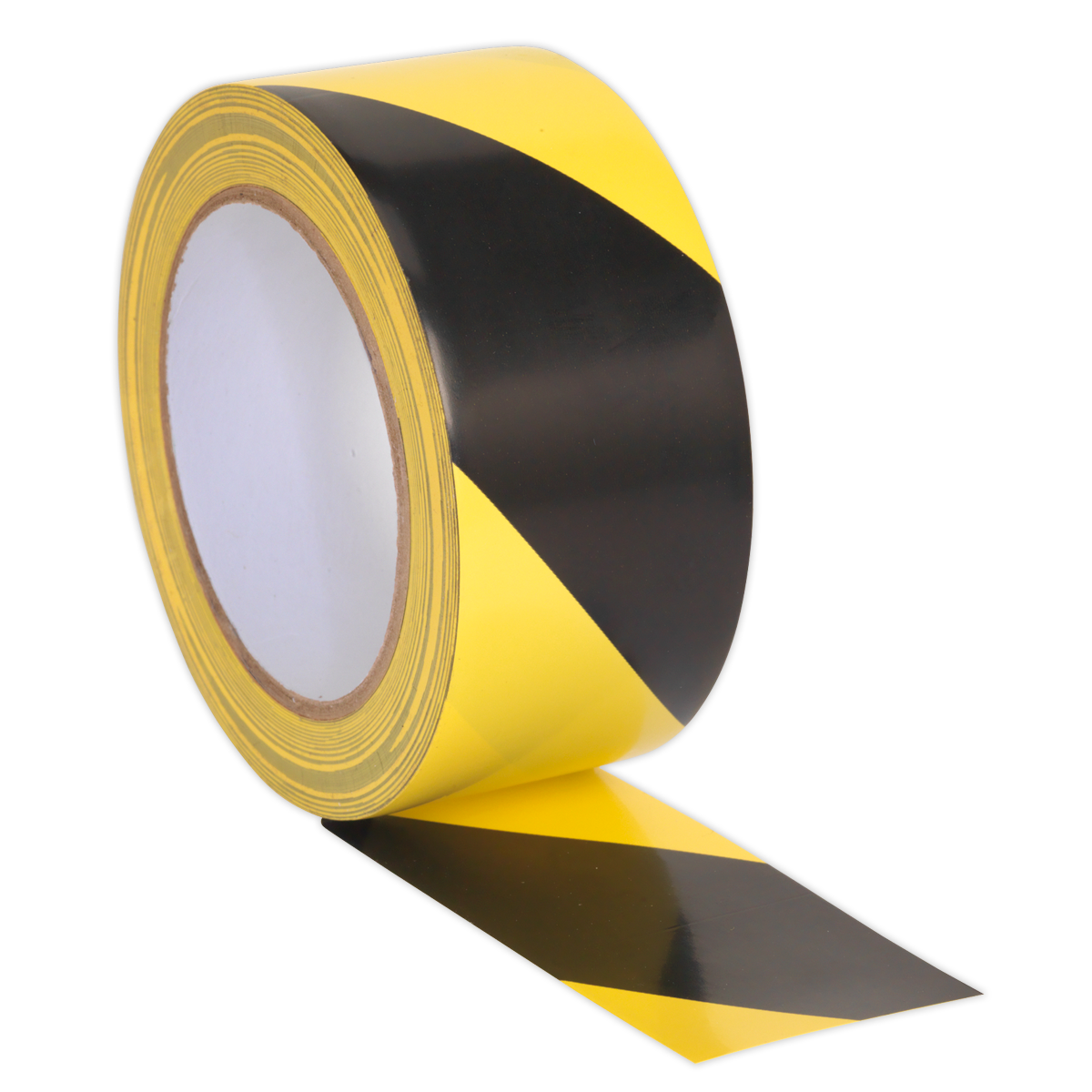 Hazard Warning Tape 50mm x 33m - Black/Yellow