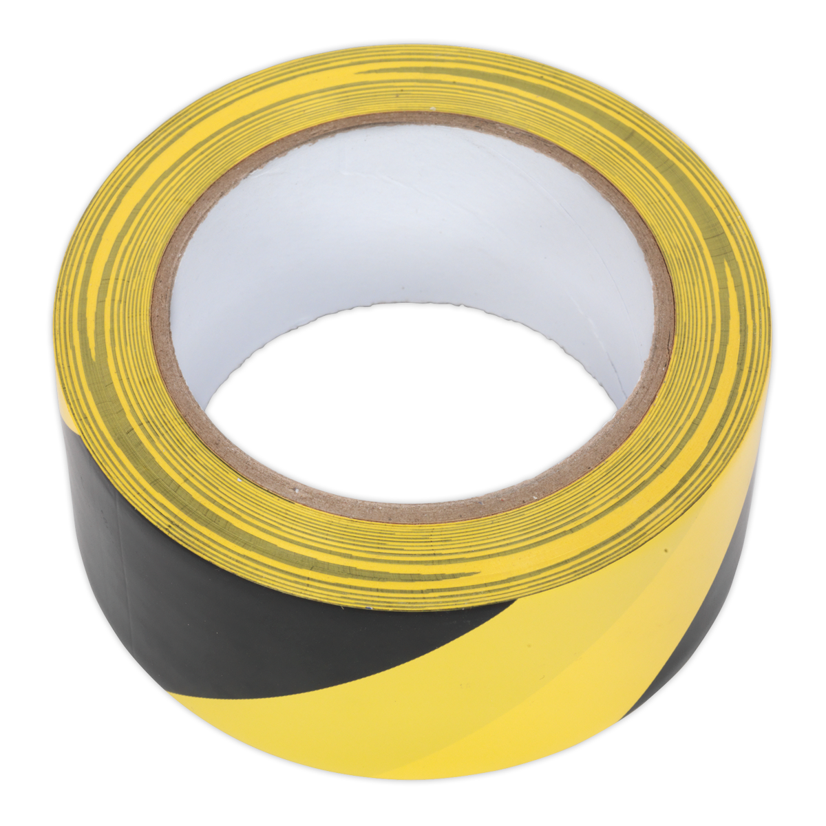 Hazard Warning Tape 50mm x 33m - Black/Yellow