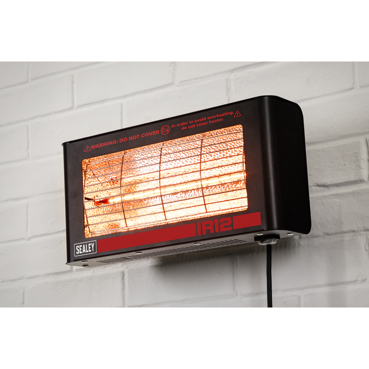 Wall Mounting Infrared Quartz Heater 1.2W/230V