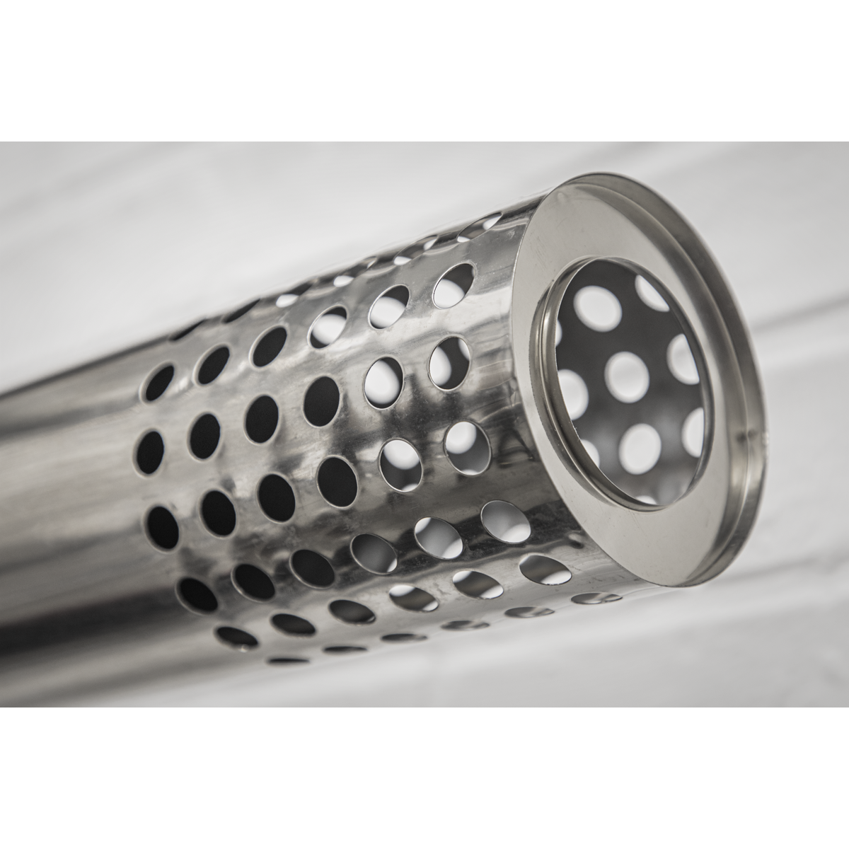 Stainless Steel Exhaust/Flue End Pipe for IR13/IR16 100mm 900mm
