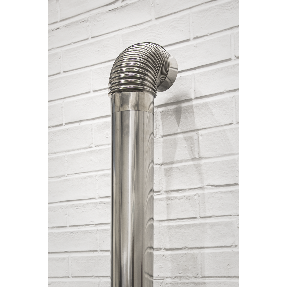 Stainless Steel Exhaust/Flue 90° Bend for IR13/IR16 100mm