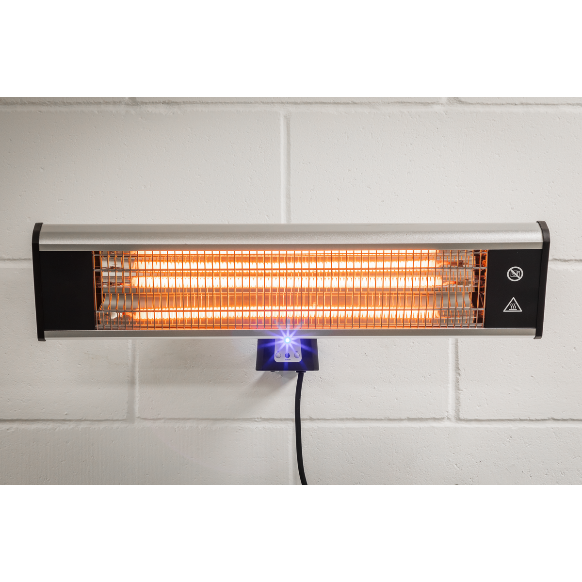 High Efficiency Carbon Fibre Wall Mounting Infrared Heater 1800W/230V