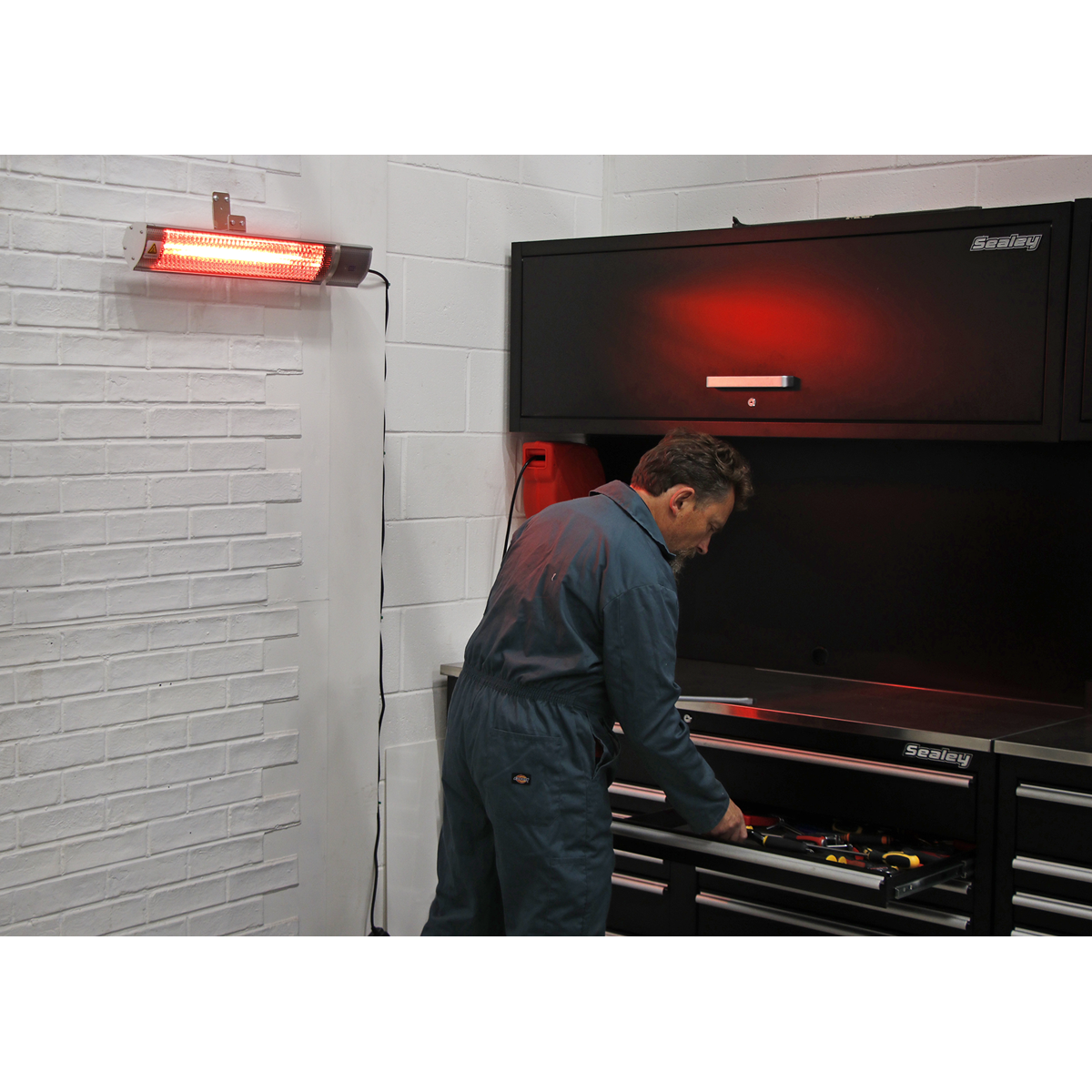 High Efficiency Wall Mounting Infrared Short Wave Heater 2000W