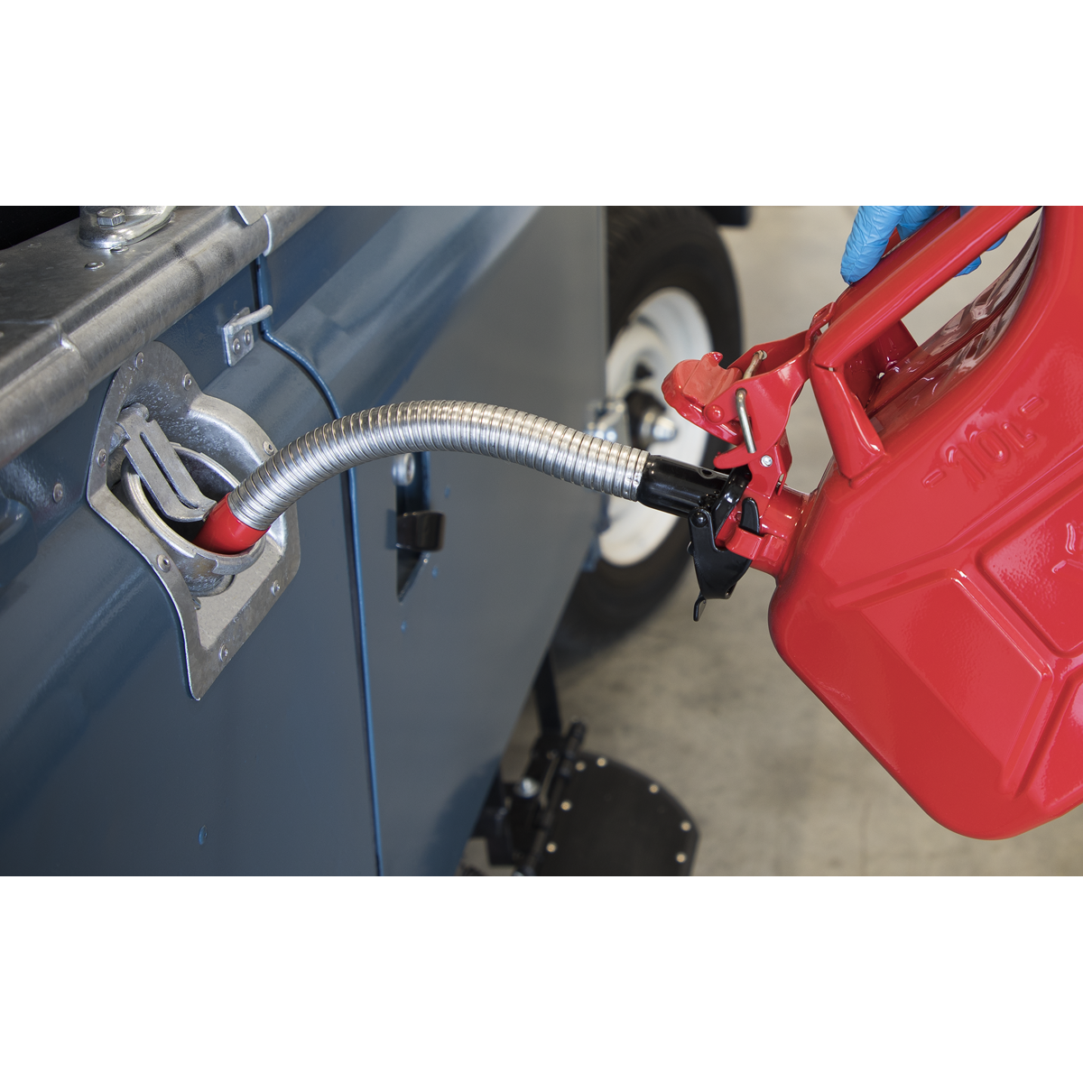Flexible Pouring Spout for JC5M, JC10 & JC20 - Red