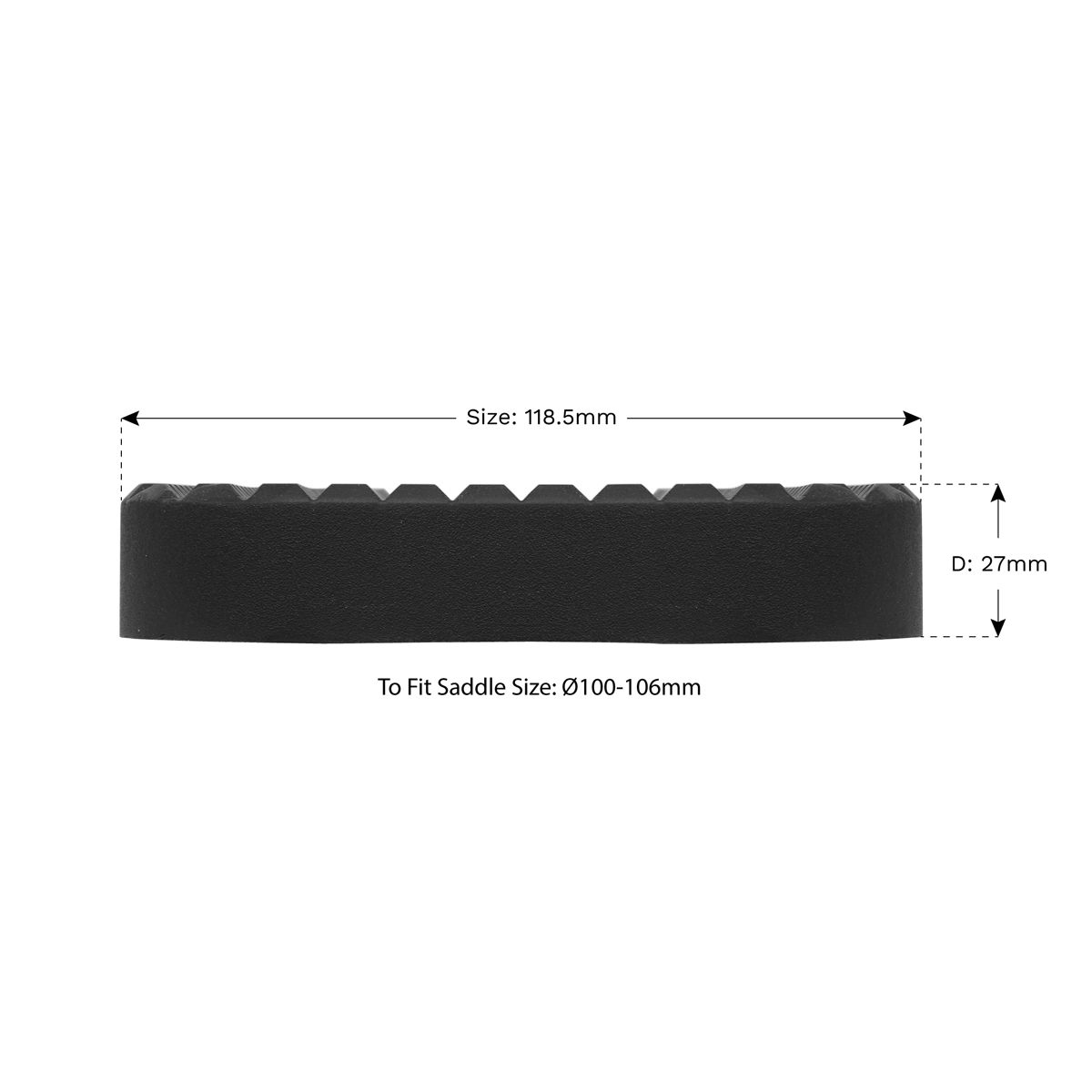 Safety Rubber Jack Pad - Type A JP01
