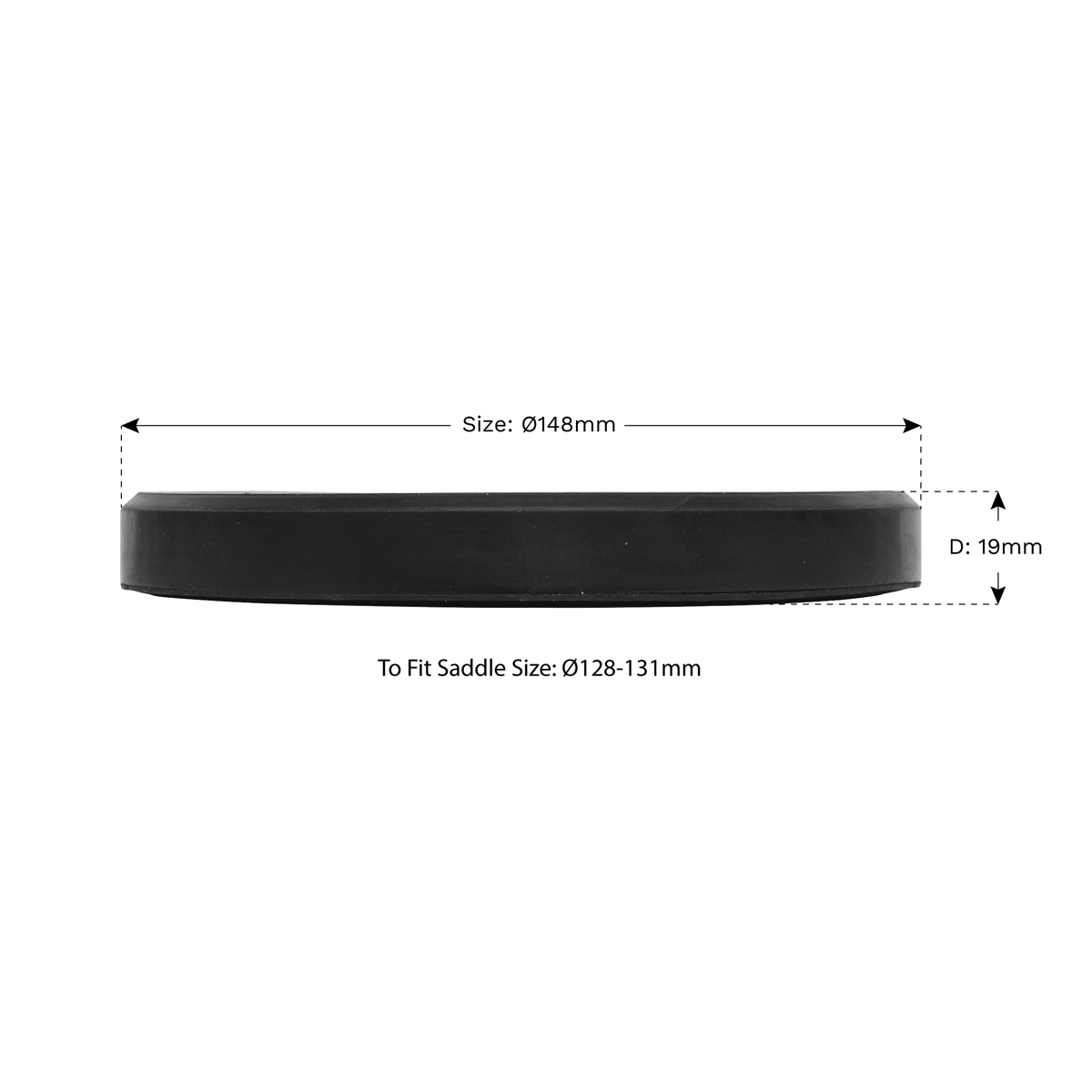 Safety Rubber Jack Pad - Type A JP04