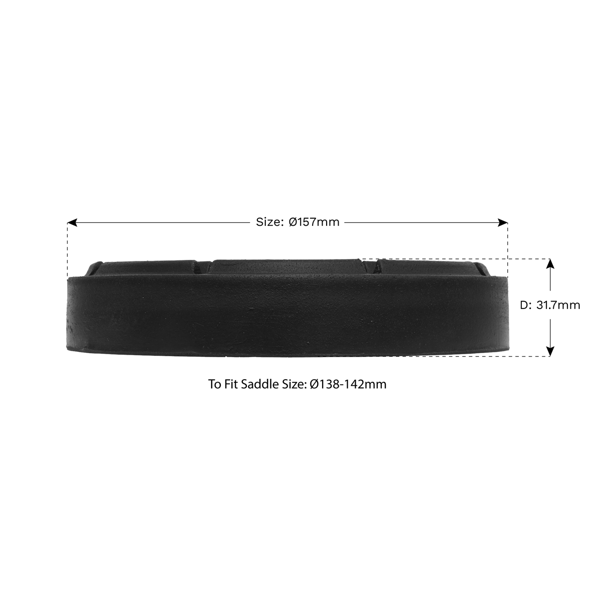 Safety Rubber Jack Pad - Type A JP07