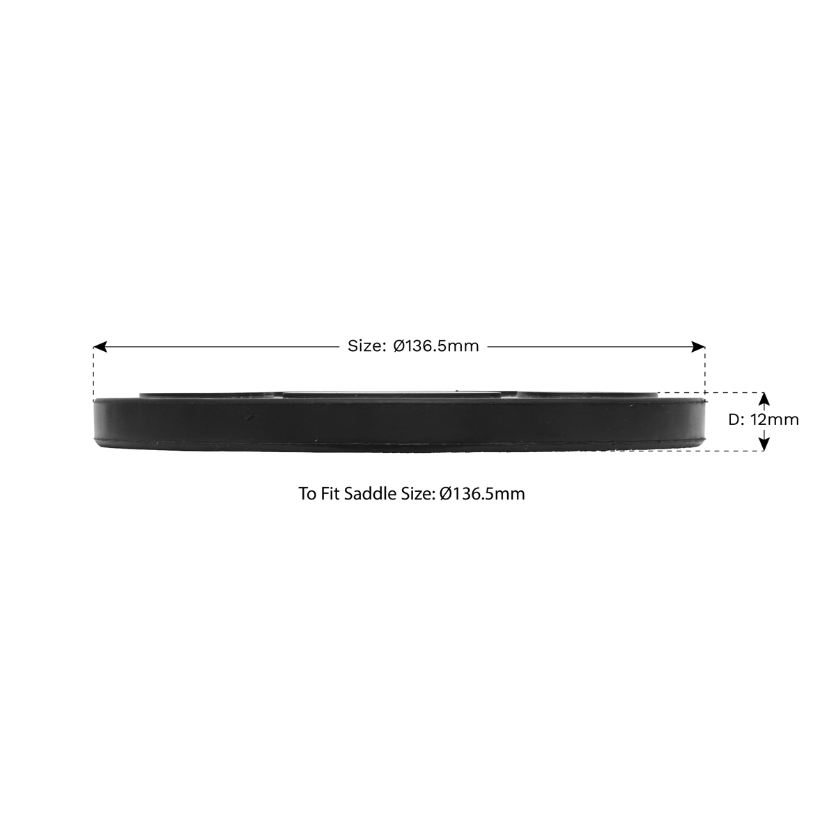 Safety Rubber Jack Pad - Type B JP08