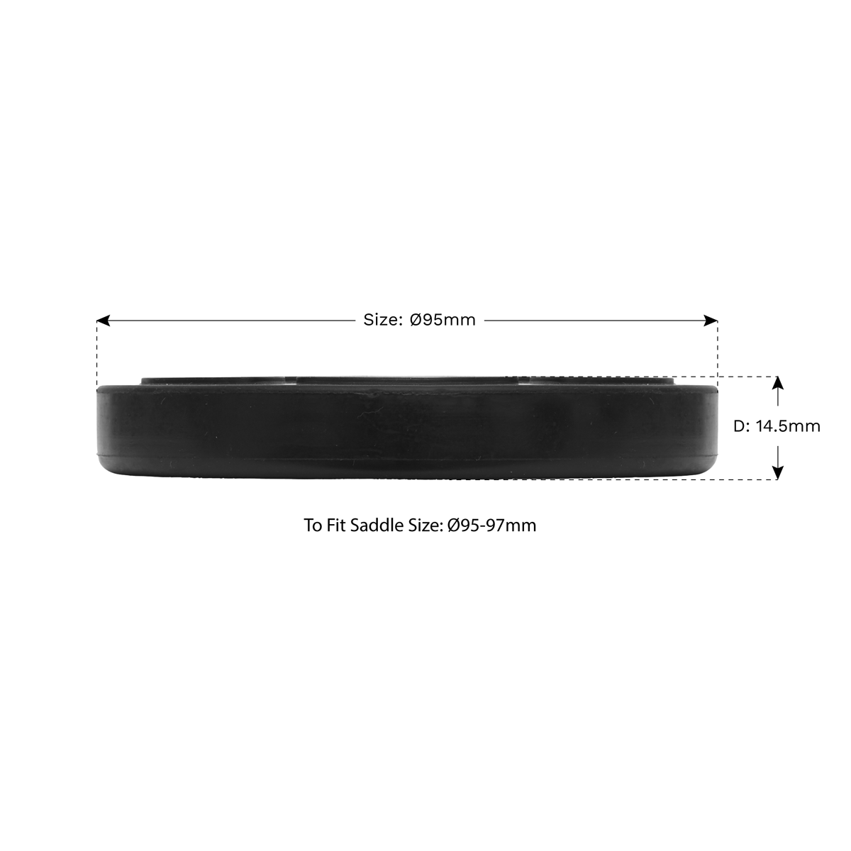 Safety Rubber Jack Pad - Type B JP14