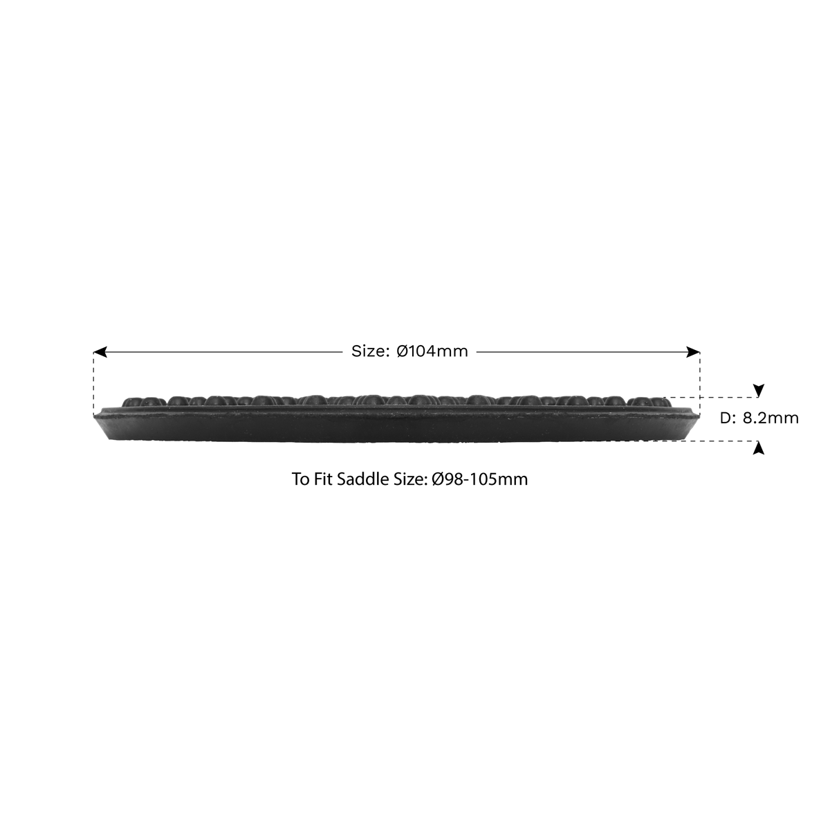 Safety Rubber Jack Pad - Type B JP15