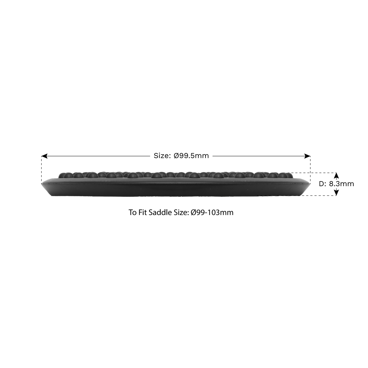 Safety Rubber Jack Pad - Type B JP16