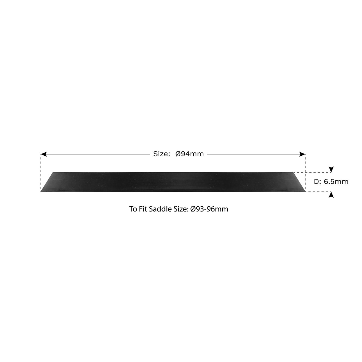 Safety Rubber Jack Pad - Type B JP17