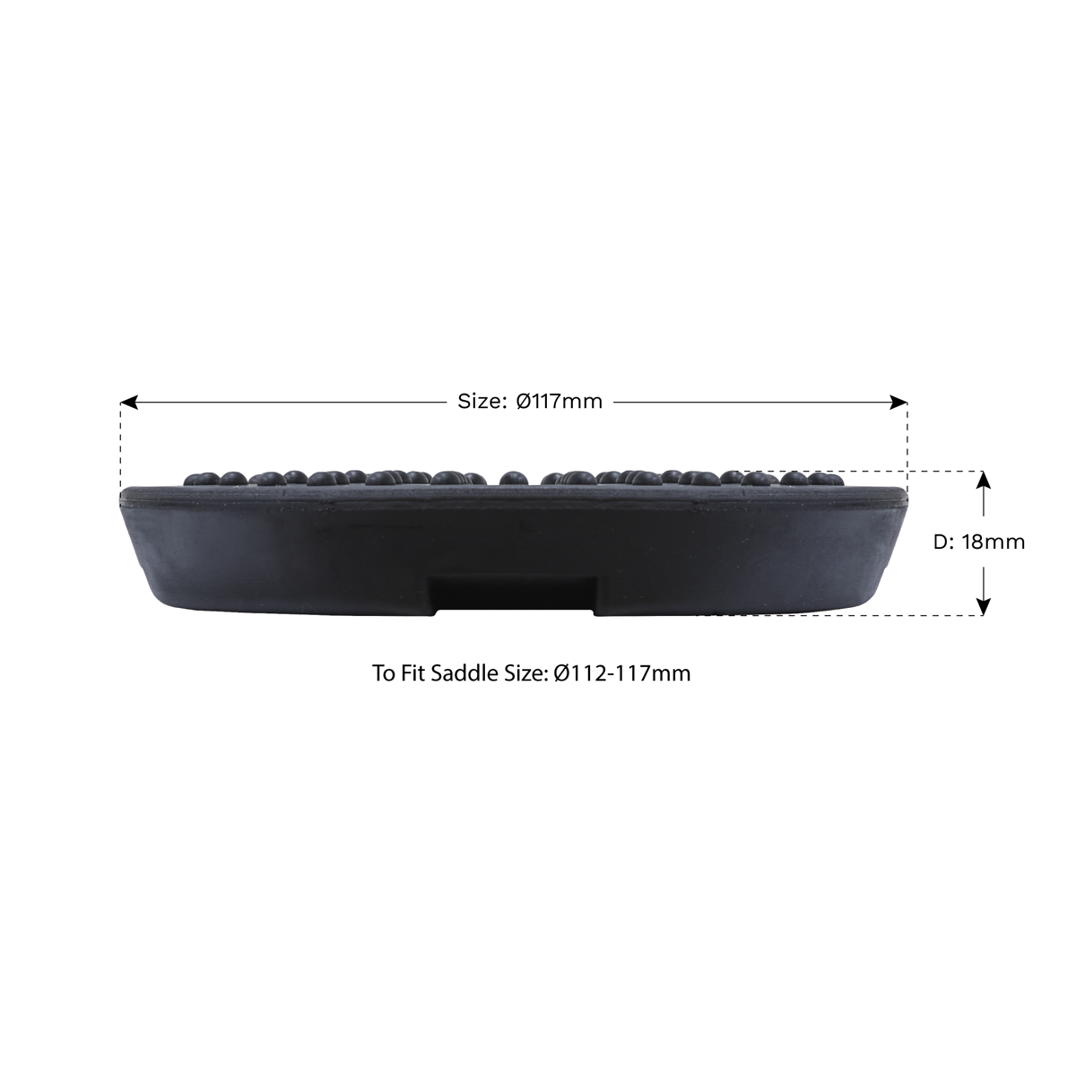 Safety Rubber Jack Pad - Type B JP18