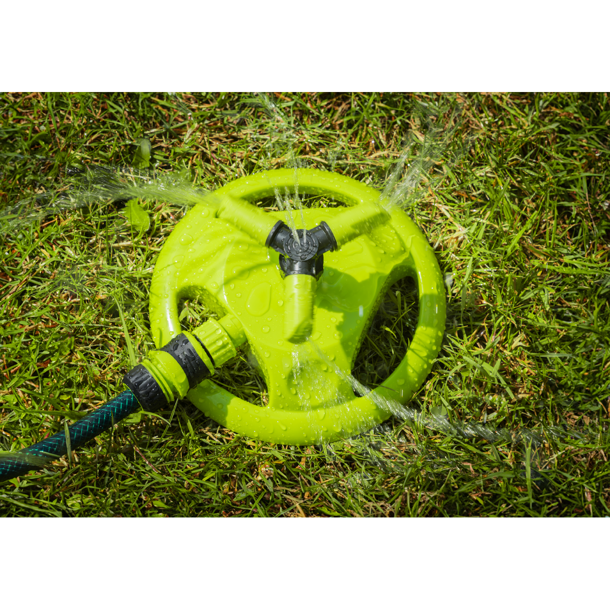 Adjustable Rotating Garden Sprinkler 3-Arm