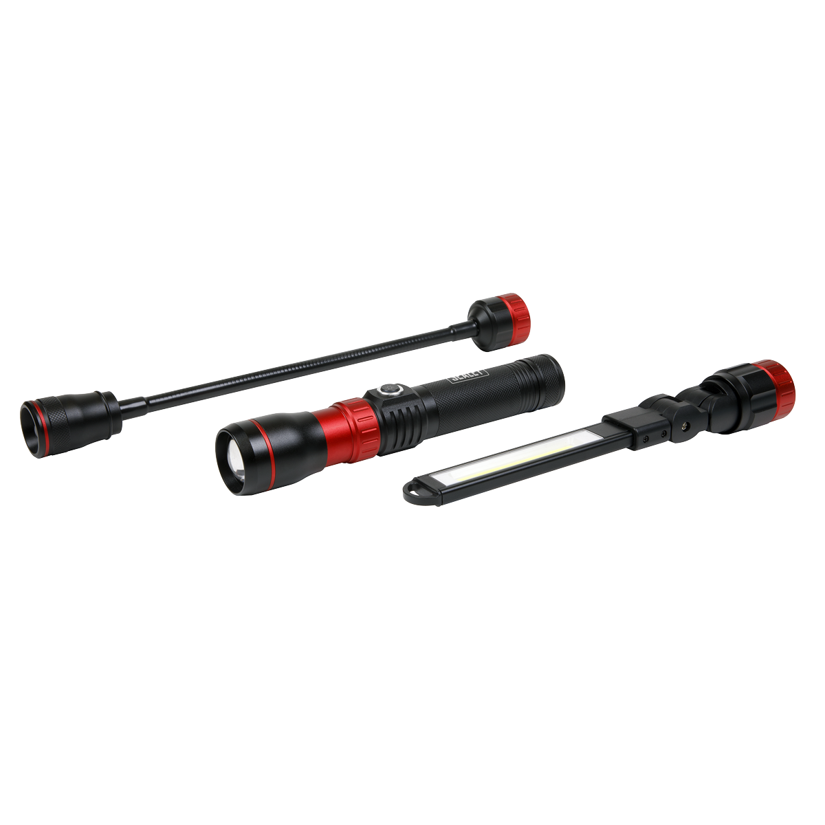 3-in-1 Interchangeable Rechargeable Inspection Light COB LED