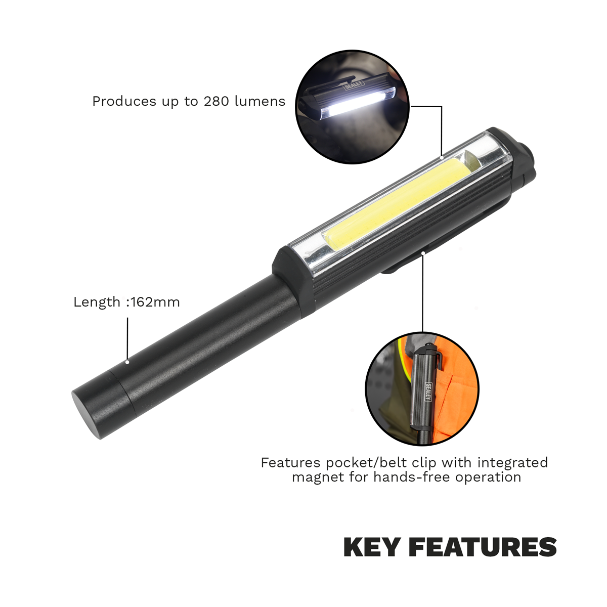 Penlight 3W COB LED