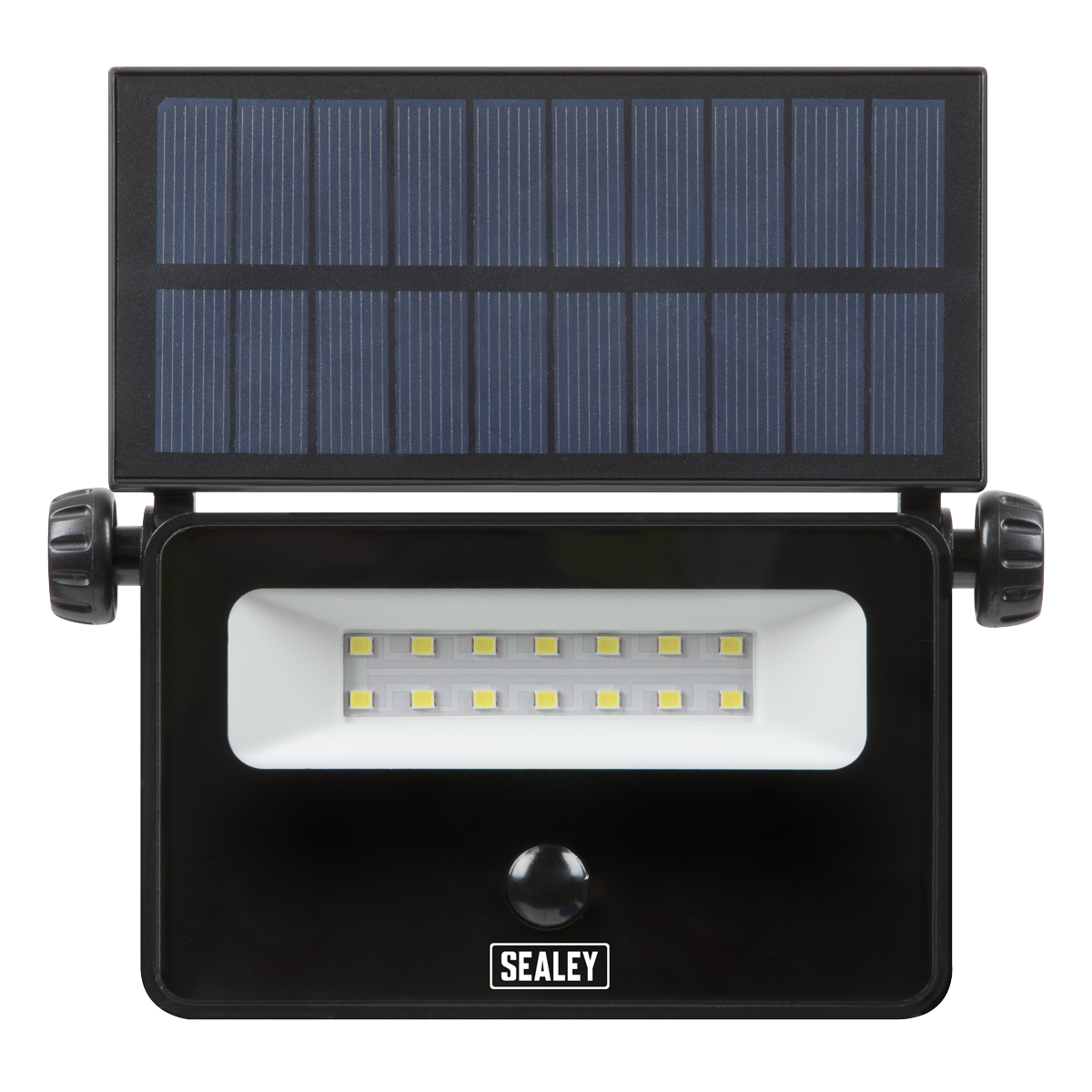 Extra-Slim Solar Floodlight with Wall Bracket 16W SMD LED
