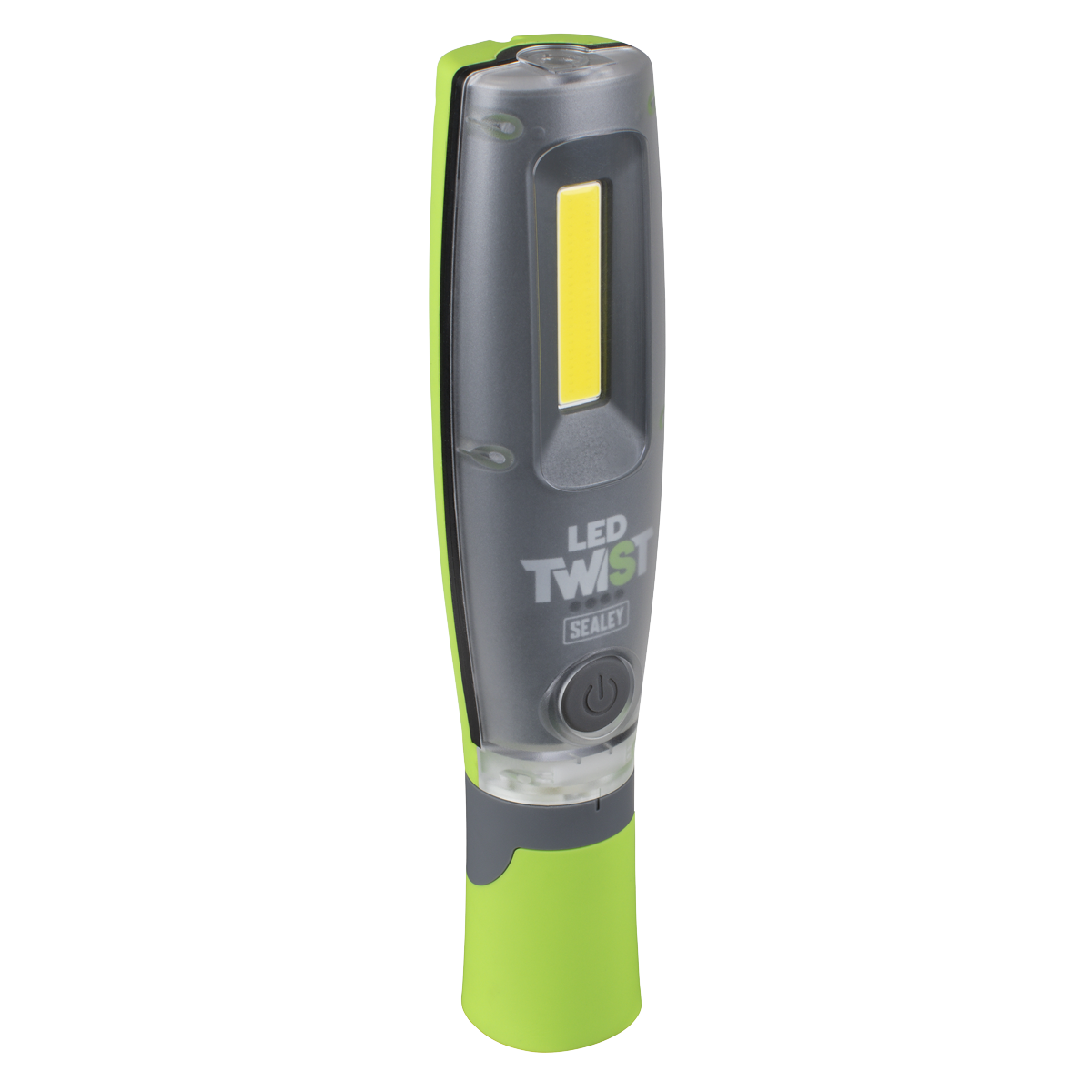 Rechargeable Inspection Light 16W COB & 1W SMD LED - Green - Display Box of 12