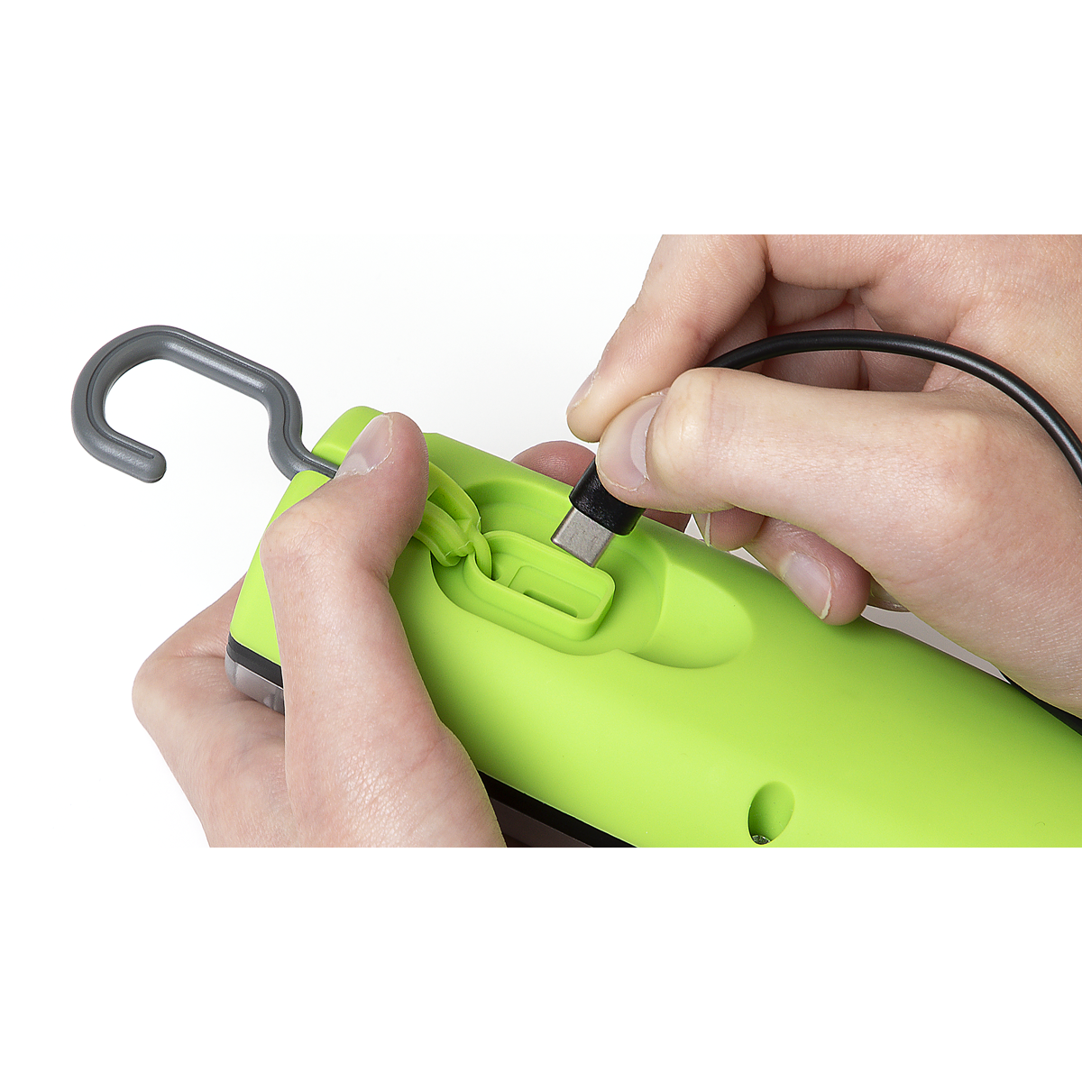 LED Twist Rechargeable Inspection Light Green