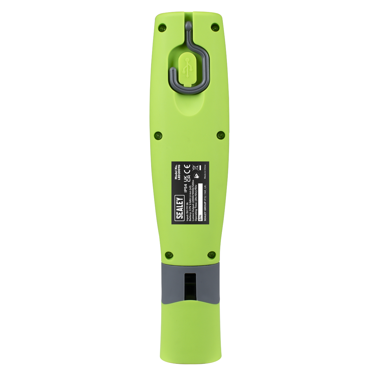 LED Twist Rechargeable Inspection Light Green