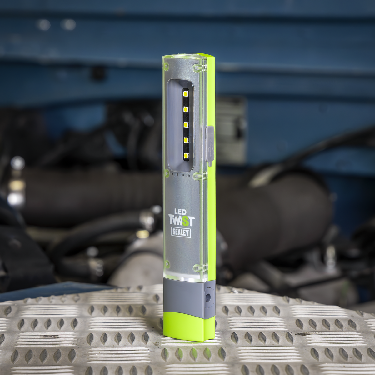 LED Twist Rechargeable Inspection Light 1W & 1W SMD