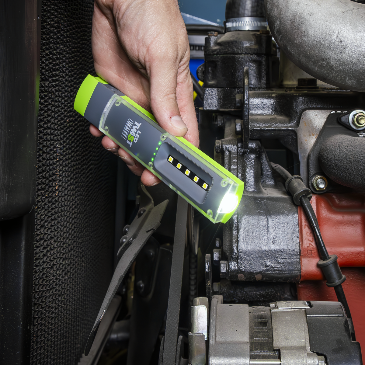 LED Twist Rechargeable Inspection Light 1W & 1W SMD