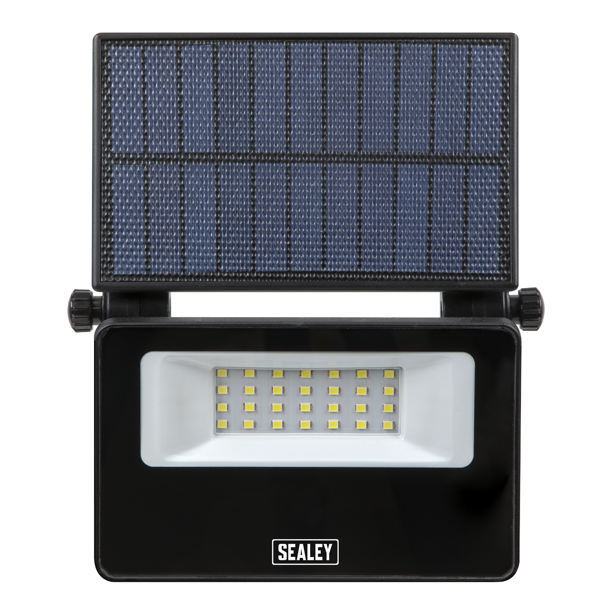 Extra-Slim Solar Floodlight with Wall Bracket 20W SMD LED
