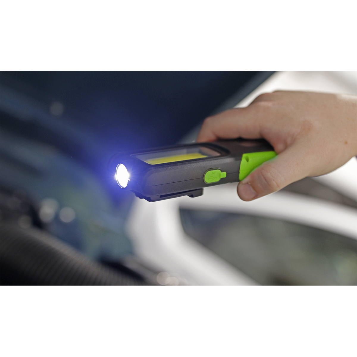 Rechargeable Inspection Light with Power Bank 5W COB & 3W SMD LED