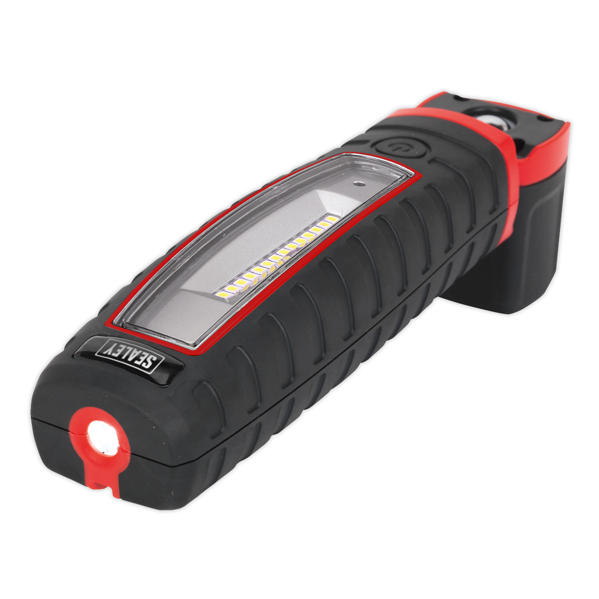 Rechargeable 360° Inspection Light 8W & 3W SMD LED - Black