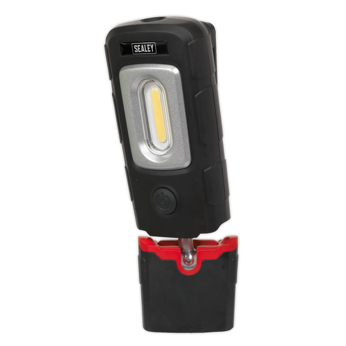 Rechargeable 360° Inspection Light 3W COB & 1W SMD LED - Black