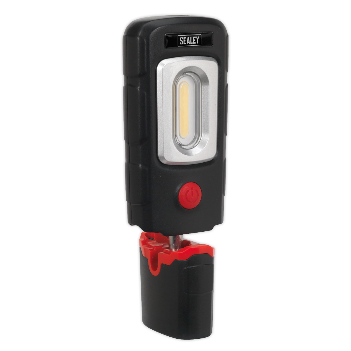 Rechargeable 360° Inspection Light 3W COB & 1W SMD LED - Black