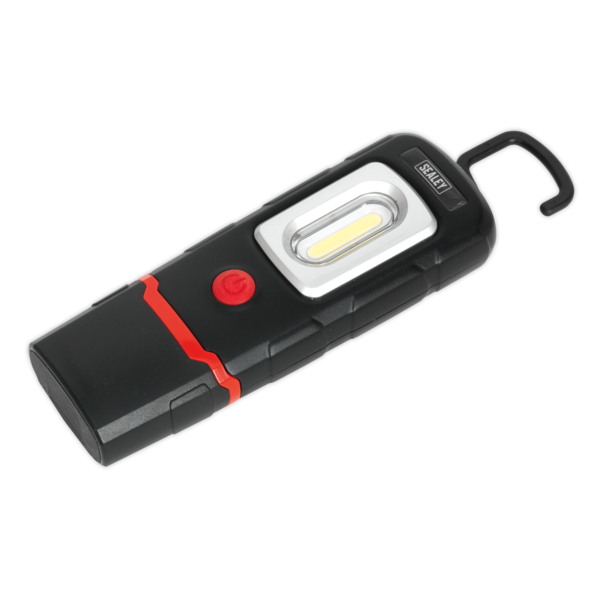 Rechargeable 360° Inspection Light 3W COB & 1W SMD LED - Black