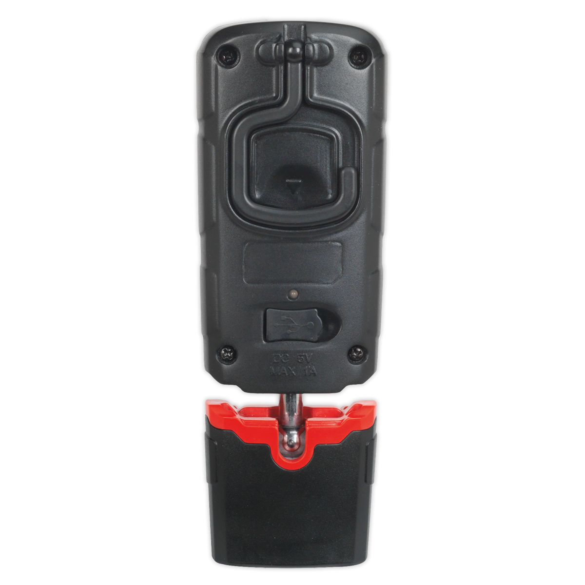 Rechargeable 360° Inspection Light 3W COB & 1W SMD LED - Black