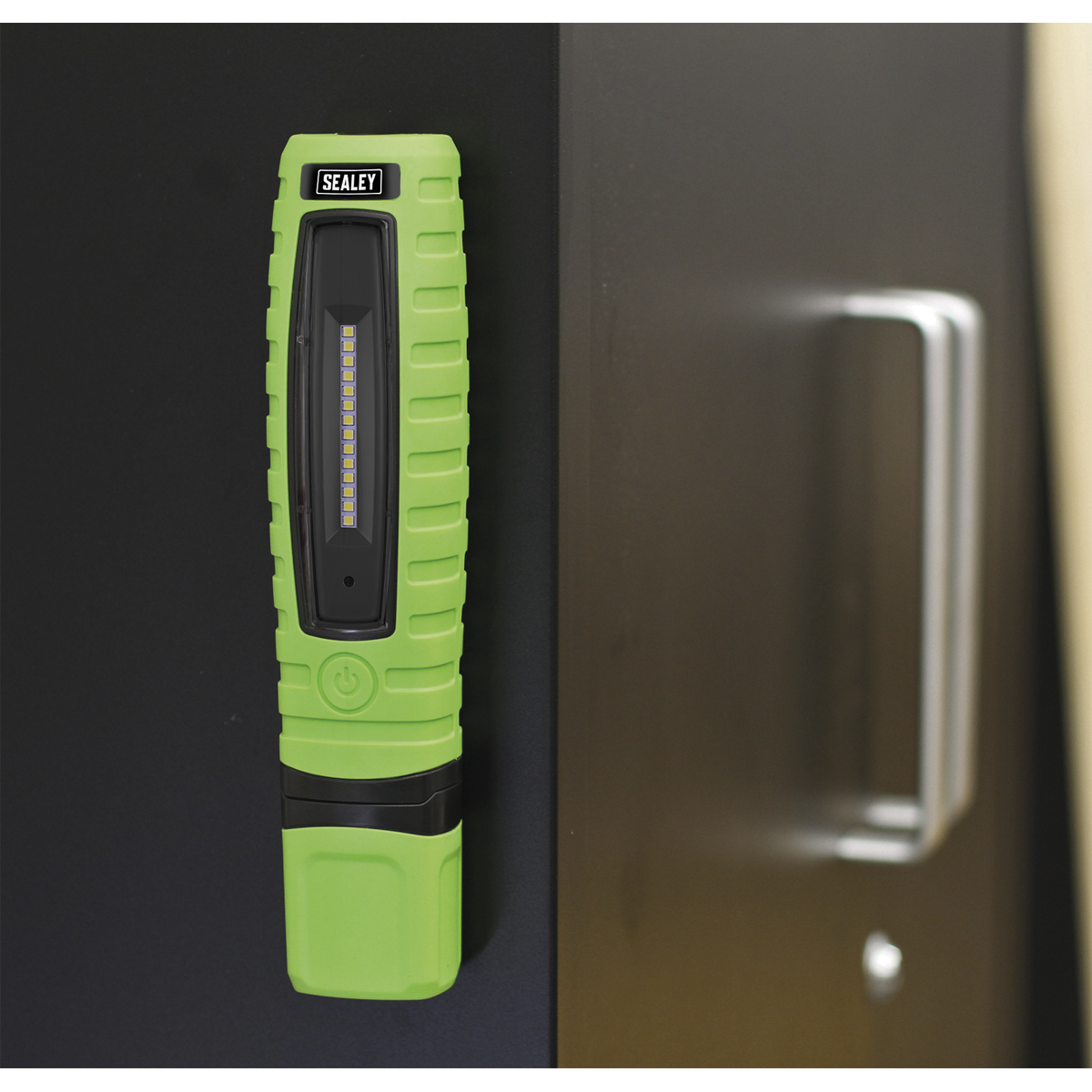 Rechargeable 360° Inspection Light 8W & 3W SMD LED - Green