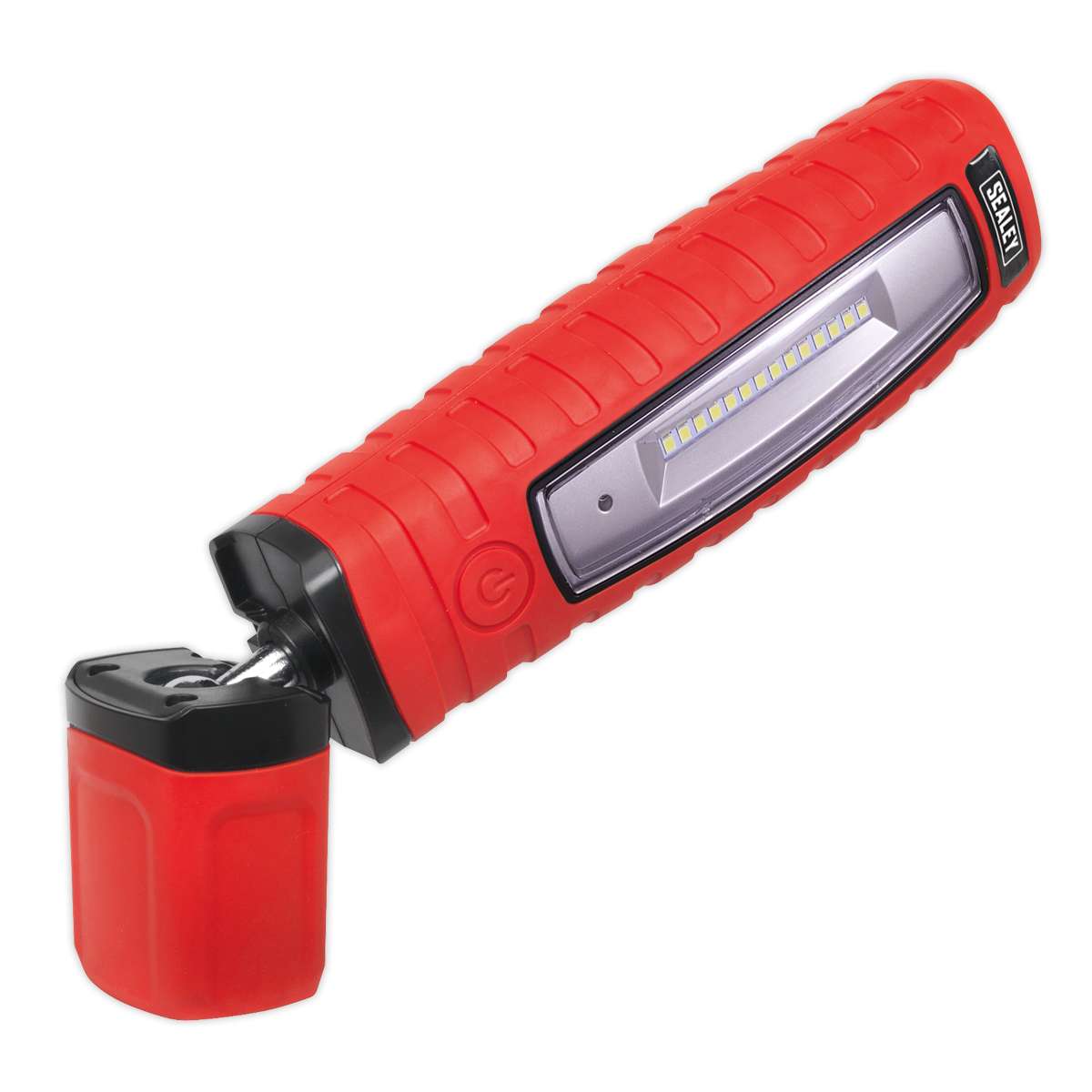 Rechargeable 360° Inspection Light 8W & 3W SMD LED - Red