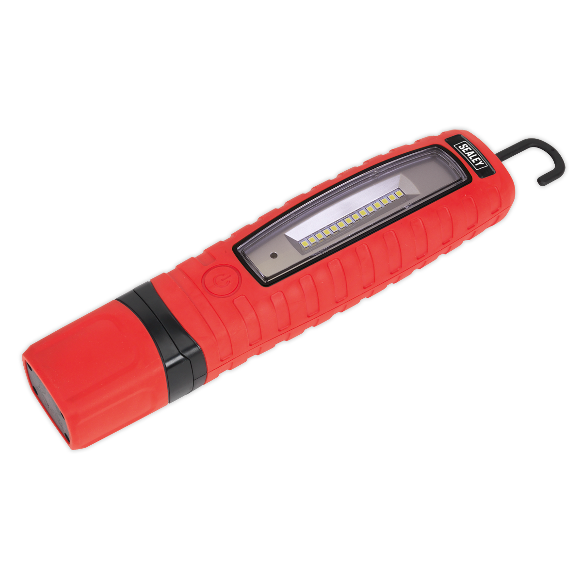 Rechargeable 360° Inspection Light 8W & 3W SMD LED - Red