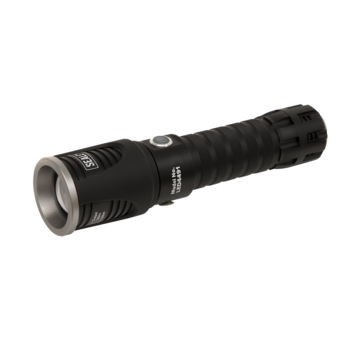 Rechargeable Aluminium Torch with Adjustable Focus