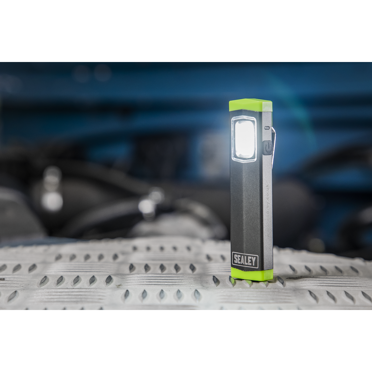 Mini Super Beam Aluminium Hand Torch 3W COB LED
