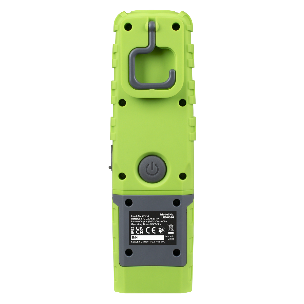 LED Twist Rechargeable Inspection Light, Green - Box of 12