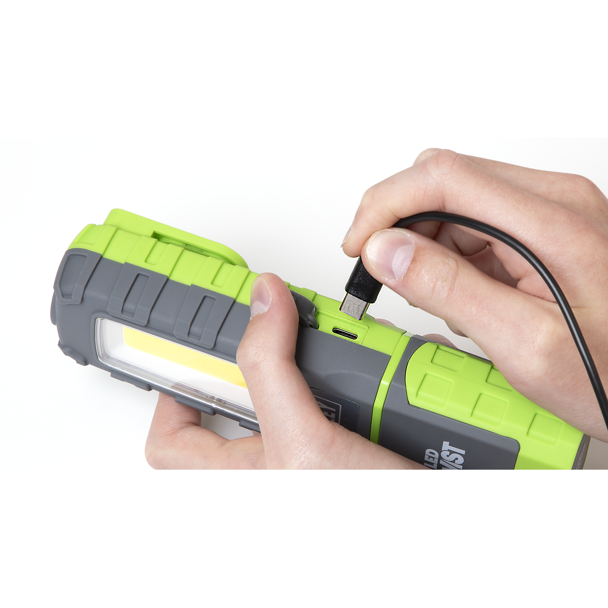 LED Twist Rechargeable Inspection Light 5W COB & 1W SMD